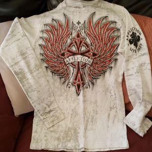 BNWOT AFFLICTION shirt